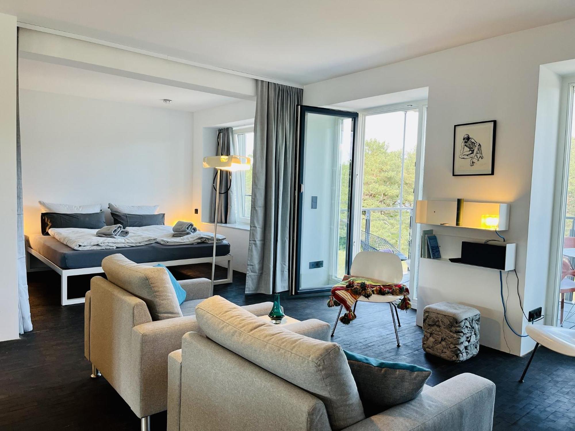 Ferienwohnung Marepineta Im Haus Zudar Prora Binz Dış mekan fotoğraf