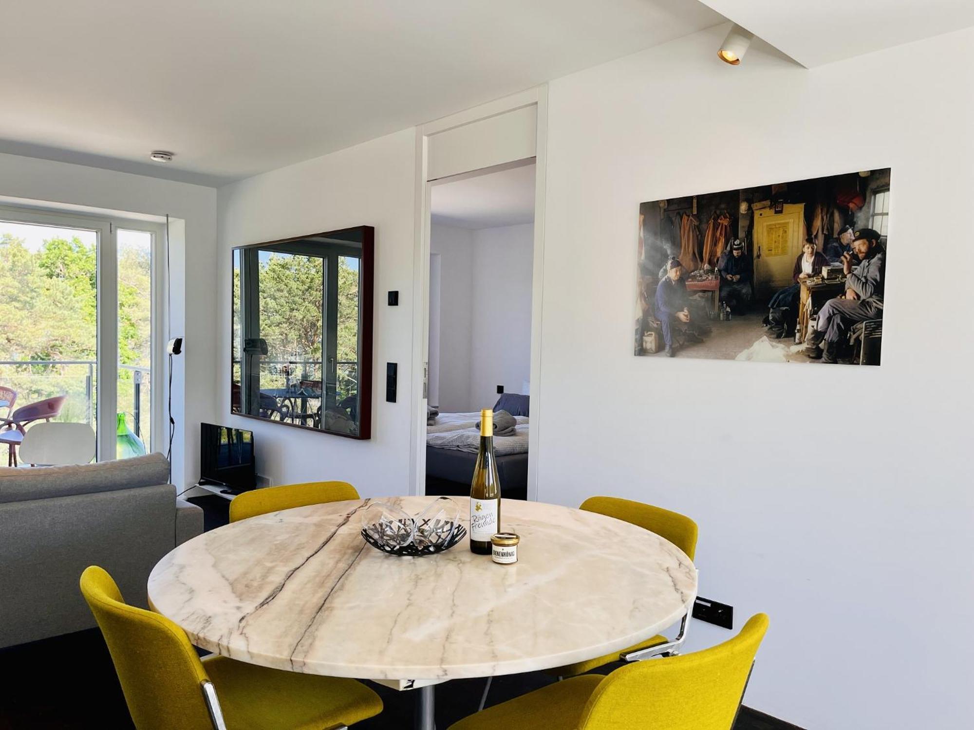 Ferienwohnung Marepineta Im Haus Zudar Prora Binz Dış mekan fotoğraf