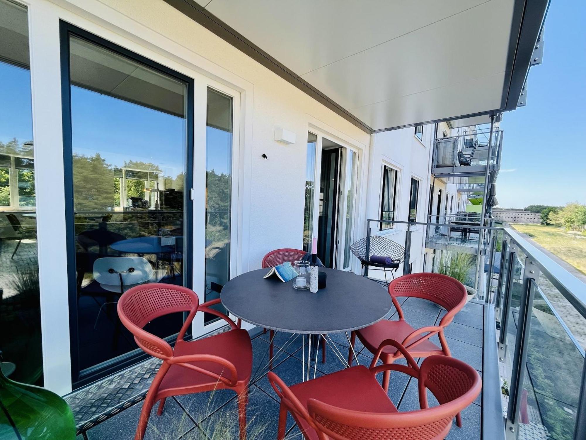Ferienwohnung Marepineta Im Haus Zudar Prora Binz Dış mekan fotoğraf